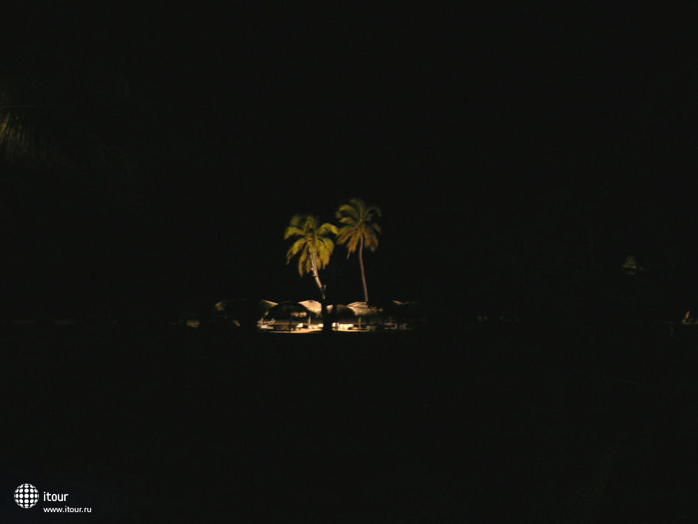 пляж ночью, PARADISUS VARADERO, Куба