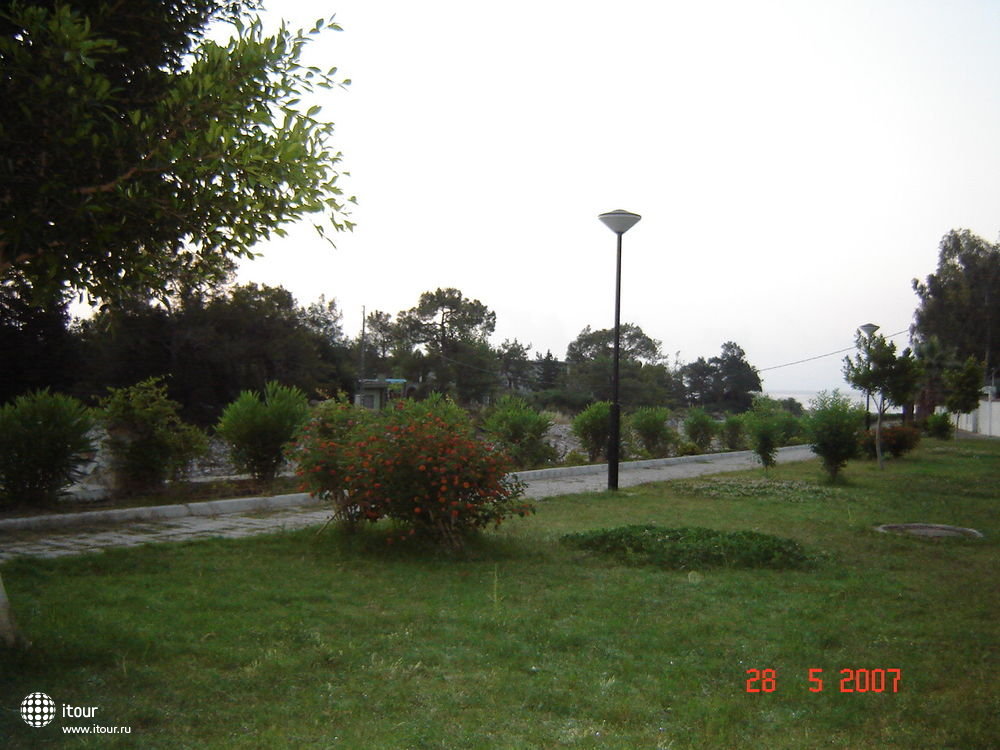 В парке Tekirova