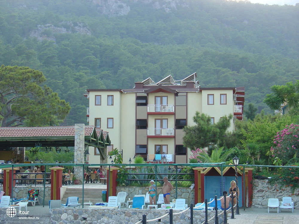SUMELA GARDEN, Турция, отель вид с моря)