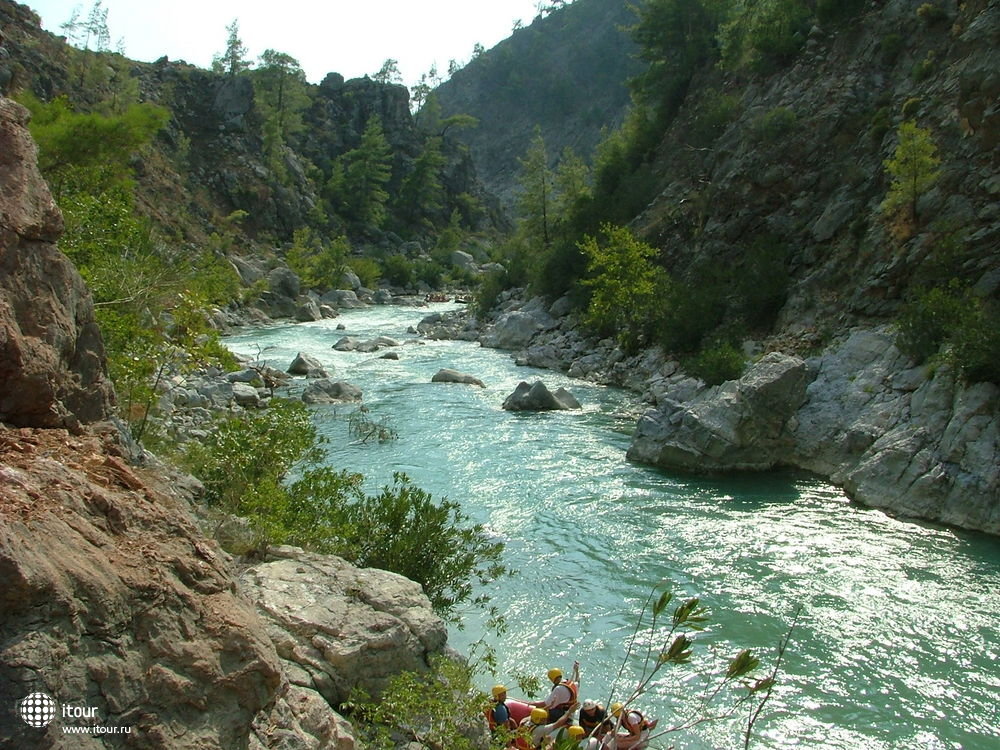 Rafting in Dalaman river