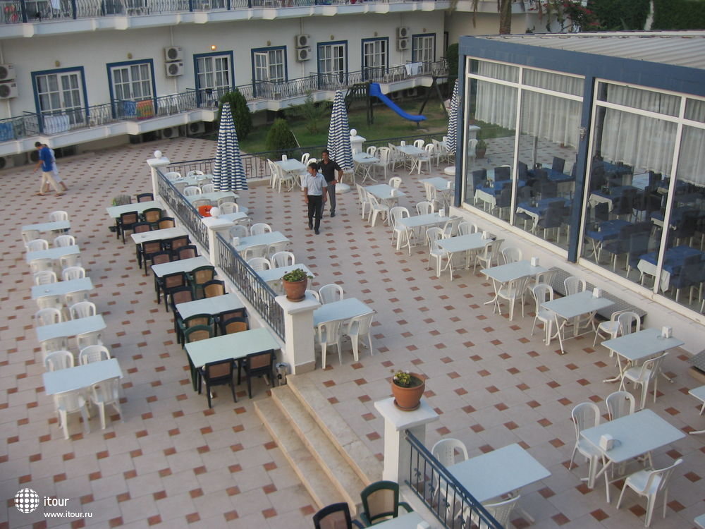 Larissa Blue Hotel, Турция Вид с балкона