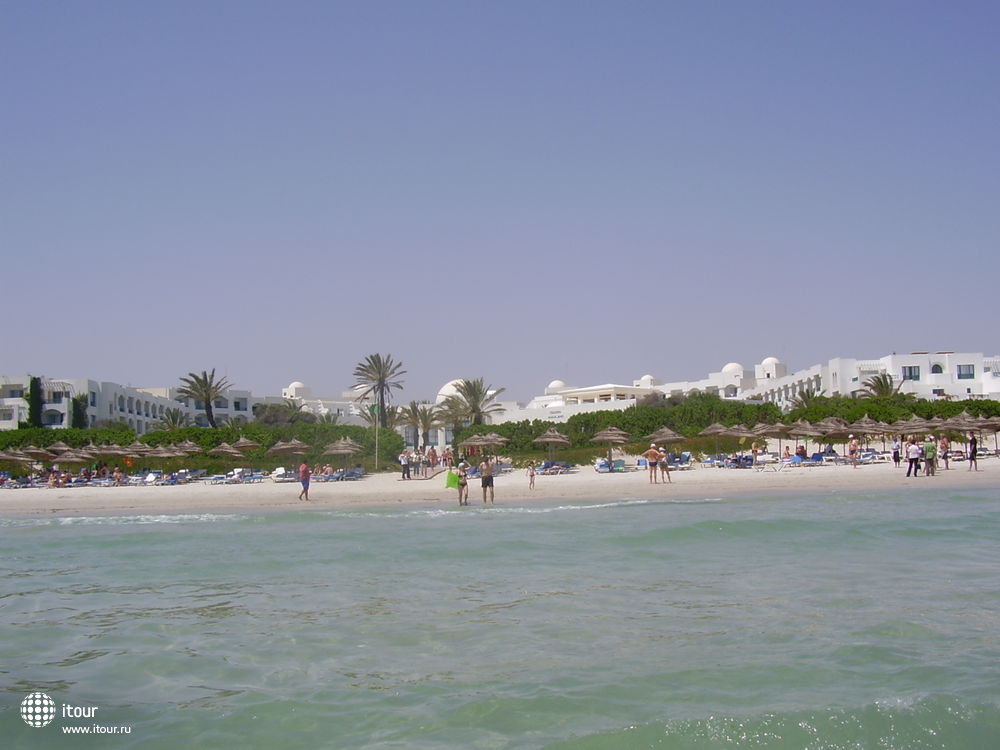 Вид отеля с моря MAHDIA PALACE, Тунис