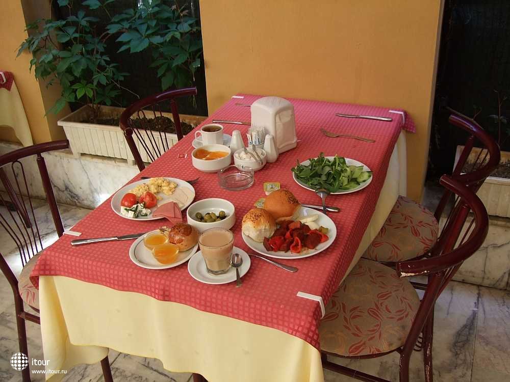 Grand Bali, Турция, наш завтрак