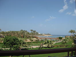 Brayka Bay Reef Resort, Египет. Вид с балкона корпуса Sports Inn