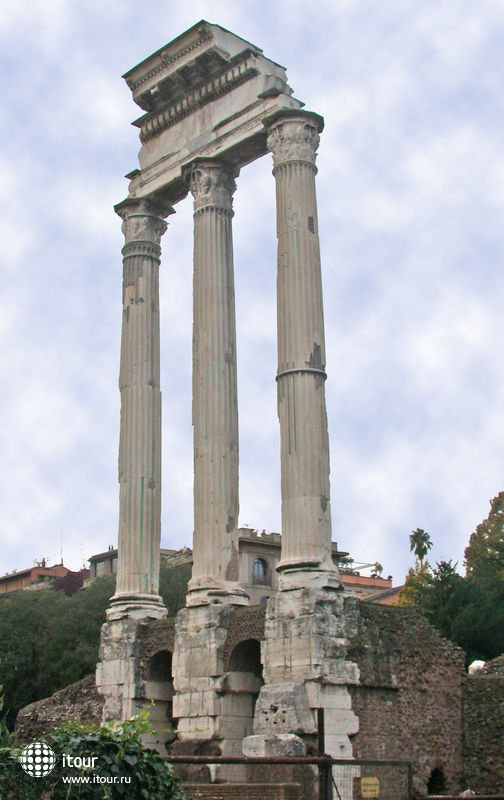 Templo de Castor  y  Polux