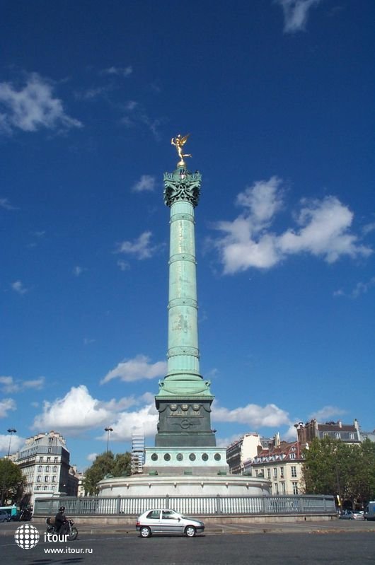 Place de la Bastille - колонна Джульетты