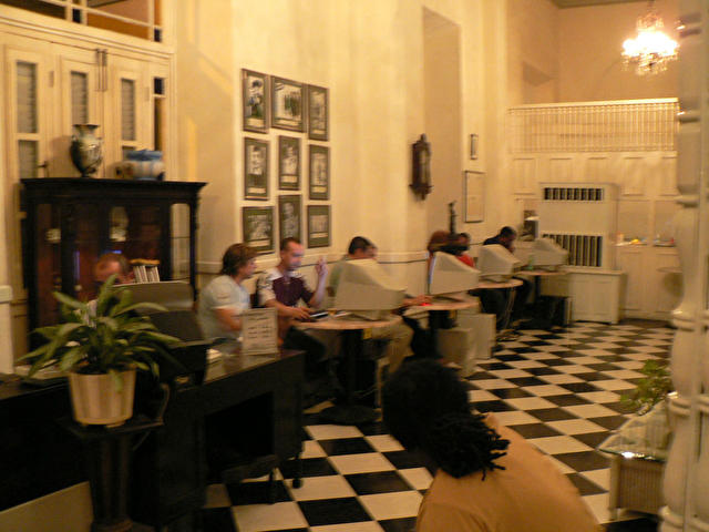 интеренет кафе в отеле INGLATERRA, Куба