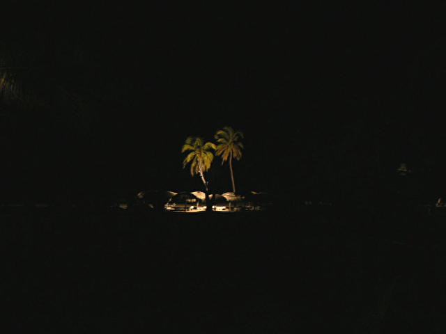 пляж ночью, PARADISUS VARADERO, Куба