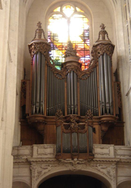 Eglise Saint-Gervais-Saint-Protais - орган