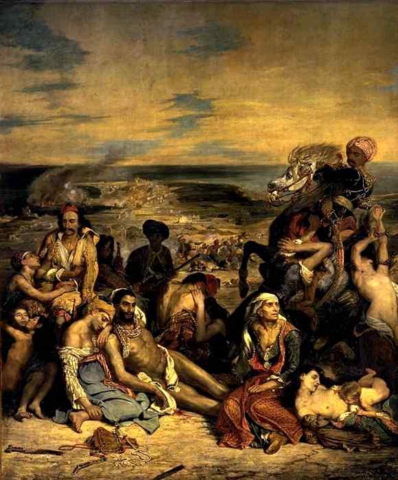 картина Eugene Delacroix - находится в Лувре
