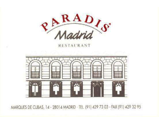 Paradis Madrid