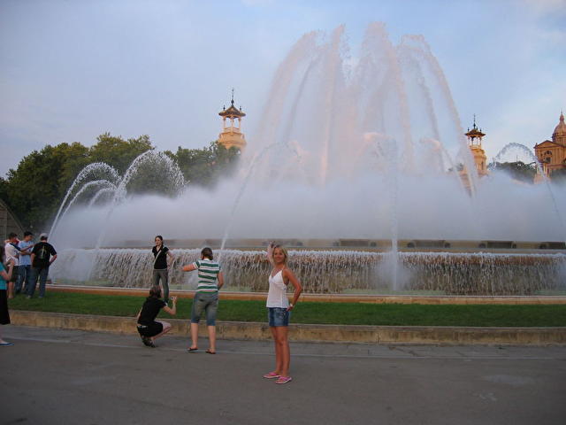 Поющие фонтаны, Барселона