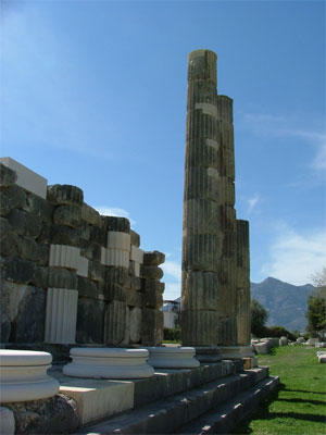 the Temple of Leto