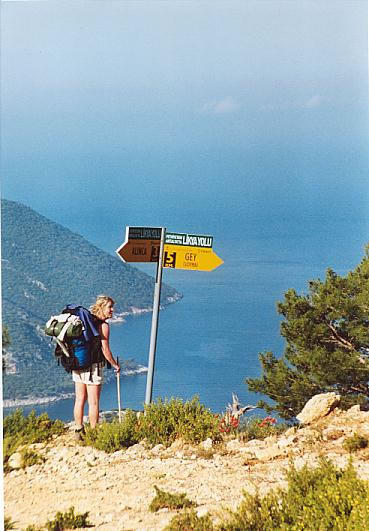 the Lycian Road 