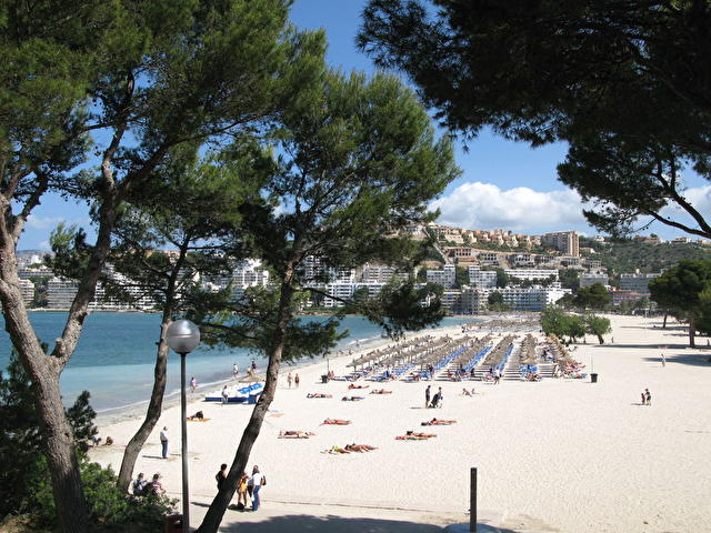 пляж в 4-5 минутах пешком от отеля BAHIA DEL SOL, Испания