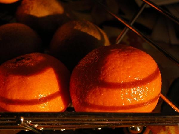 Holiday of gathering of grapefruits
