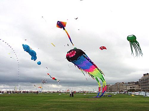 Festival of kites in Thailand 