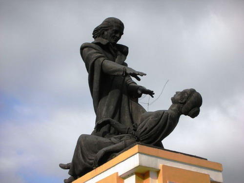 Monument of abbey Faria