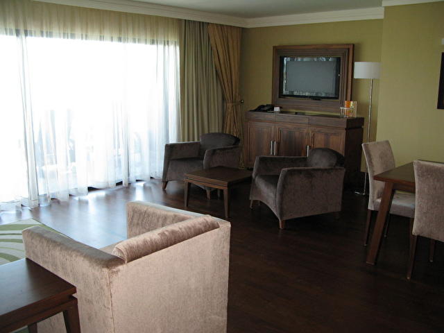 гостиная номера Royal Suite, SU SESI HOTEL & SPA, Турция