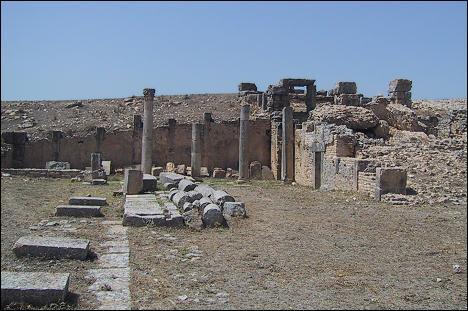 Roman temples in Dougga