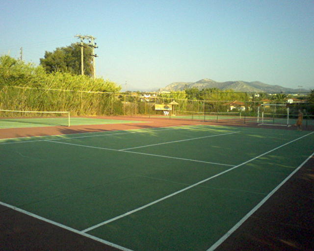 ANISSA BEACH, Греция/ Теннисные корты.