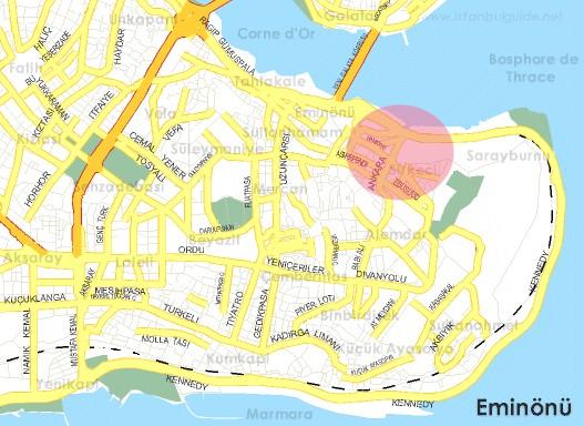 Areas of Istanbul