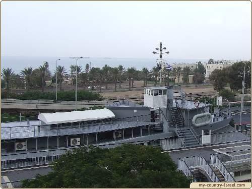 Museum of illegal immigration and navy fleet in Haifa