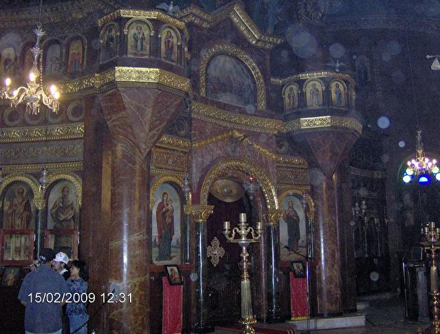 Greek Orthodox Convent of. St. George, внутри храма