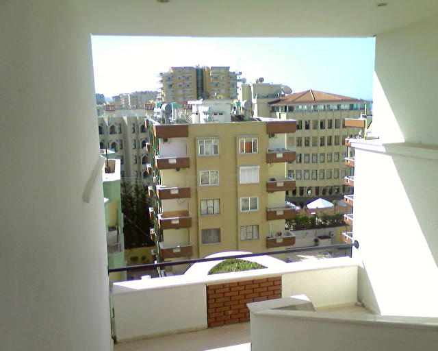 Green Peace, Турция Вид с 6-ого этажа на соседний жилой дом и отель Седра Принцесс