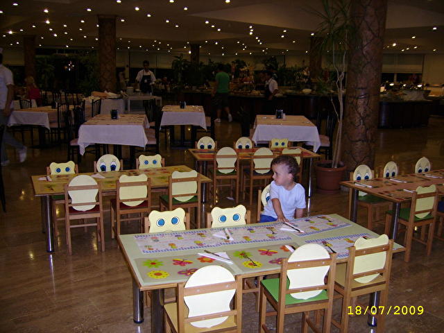 Sunset Beach Hotel, Турция. Детский буфет в ресторане.