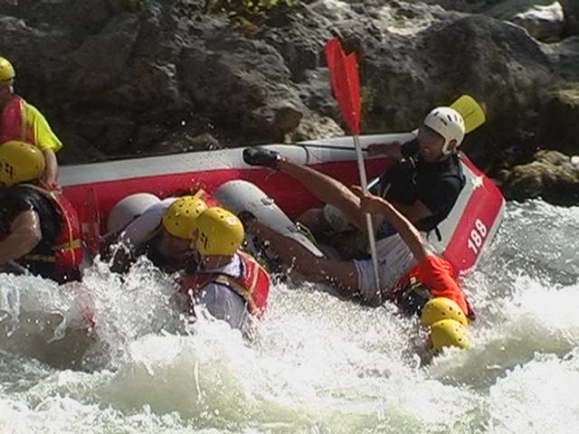 Rafting in the Dalaman Stream