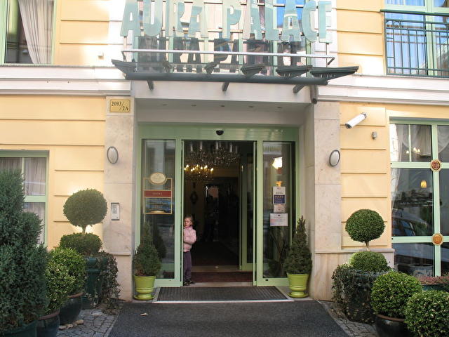 aura-palace-центральный вход в отель