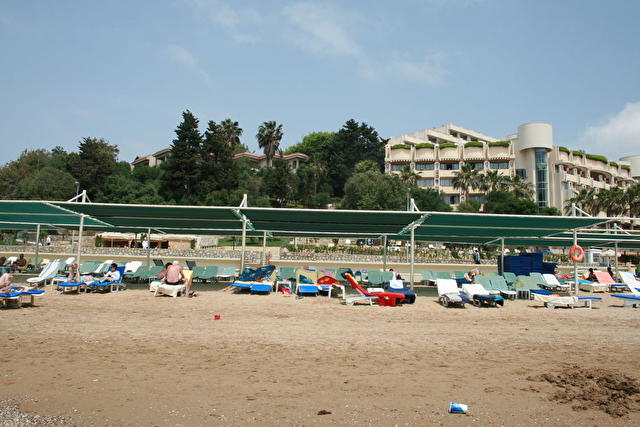 пляж отеля