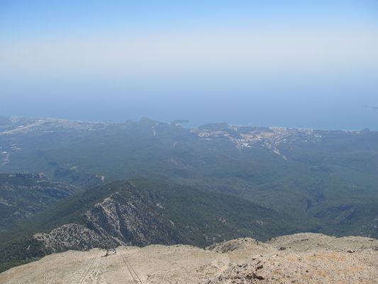 Вид с вершины Тахталы