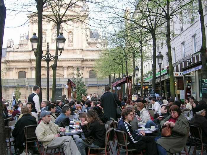 Sorbonne - кафе