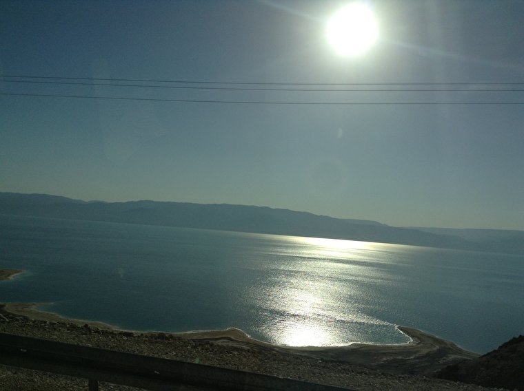 По дороге в Иерусалим, Мертвое море (северная часть)