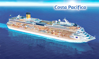 лайнер Costa Pacifica  1