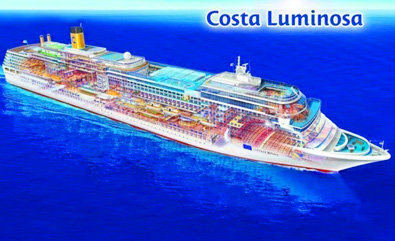 лайнер Costa Luminosa 1